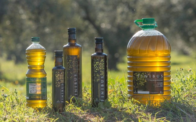 Línea de aceite de oliva virgen Finibus