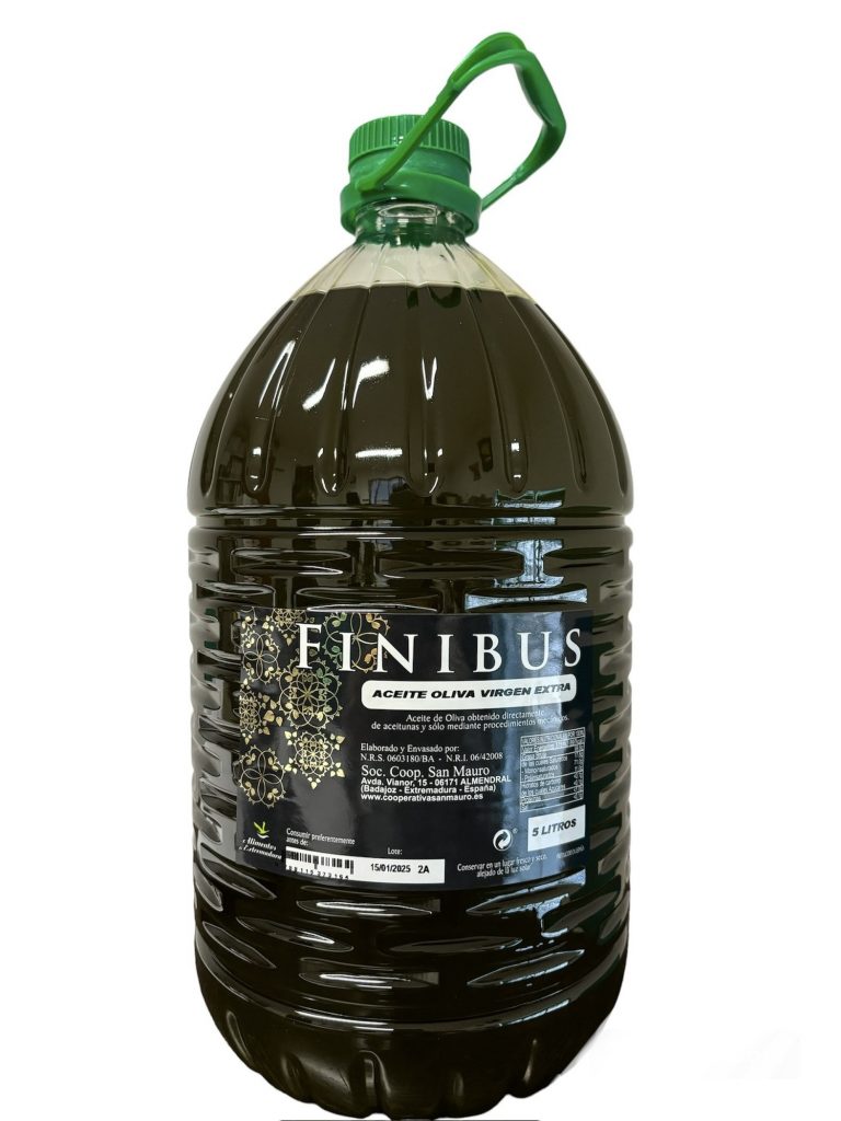 Caja de Aceite de oliva virgen - Finibus cristal 250ml (24 botellas) -, COOPERATIVA SAN MAURO