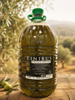 aceite de oliva virgen extra variedad morisca finibus 5l (caja de 3 botellas)